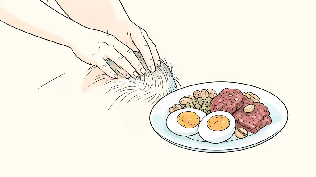 Massage du cuir chevelu aux huiles essentielles et aliments protéinés pour favoriser la repousse des cheveux